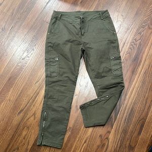 Athleta skinny cargo pants size 12